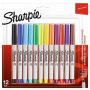 Markery permanentne Sharpie Ultra Fine, 12 kolory - 2